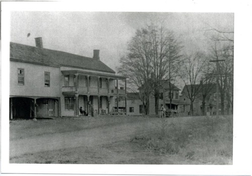 The Old Sugar Loaf Inn and Livery Stable. Circa 1897. chs-006587